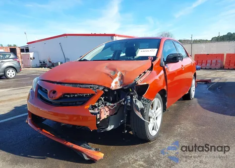 2013 Toyota Corolla S Special Edition from USA, damaged, VIN 2T1BU4EE8DC078787